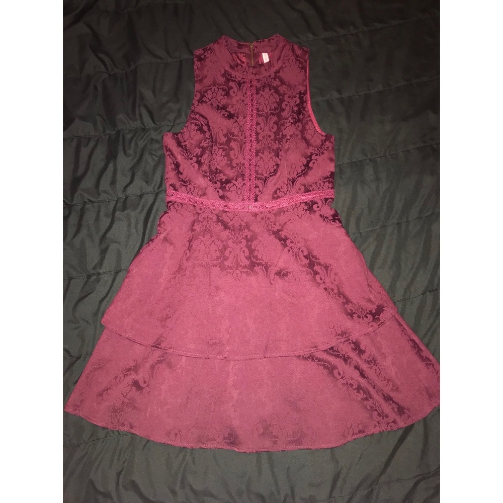 Burgundy Victorian Dress